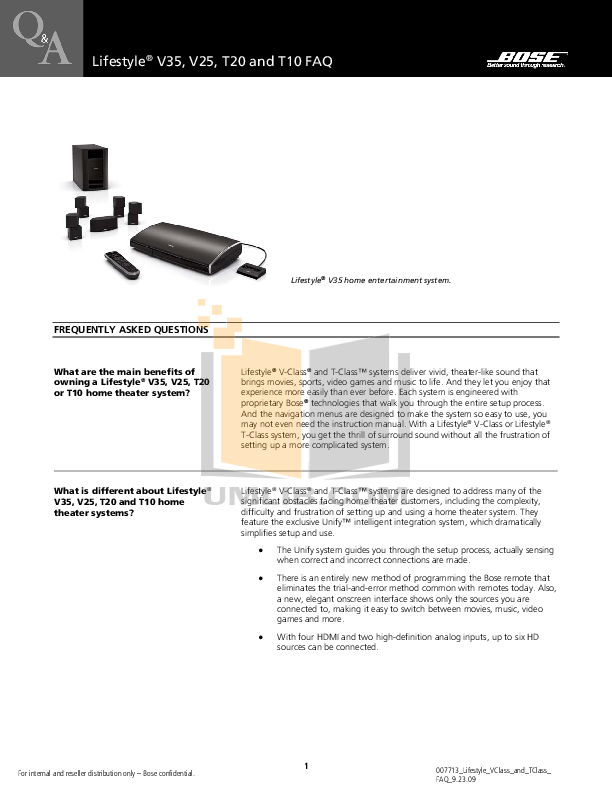 Download free pdf for Bose 151 Speaker manual